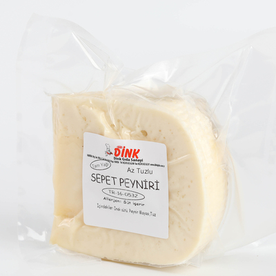 Sepet (Mihaliç, Manyas) Peyniri (500 Gr) Az Tuzlu